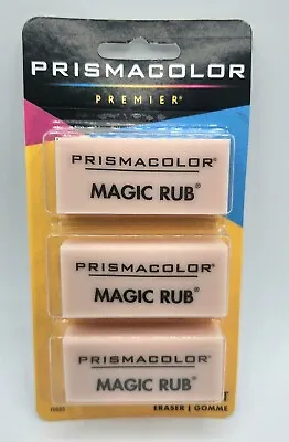 Prismacolor Premier Magic Rub Vinyl Erasers 3-Count • $4.27