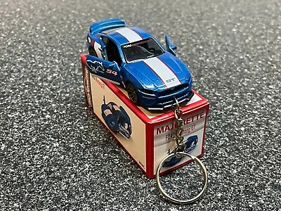 Mustang GT Blue Keychain Hot Wheels Matchbox • $25.99