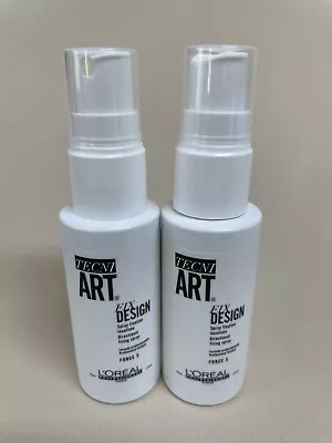 L`oreal Professional Tecni Art Fix Design Spray Mini 2 X 45ml • £6.99