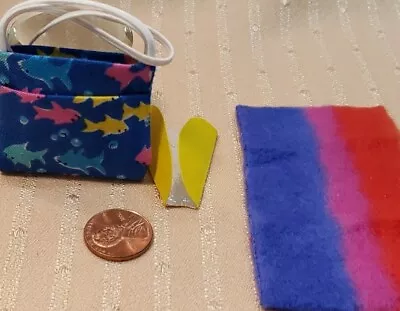 Miniature Dollhouse  Or Room Box Beach Bag • $9