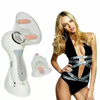 $25.89 • Buy Body Massage Portable Celluless Vacuum Cans Anti Cellulite Device Therapy Cups