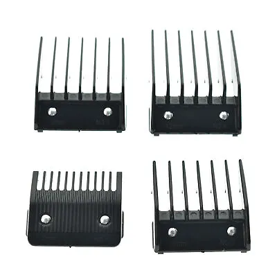 4pcs Metal Backed Clipper Attachment Combs Set For Wahl Cutting Guide Comb New • $10.24