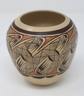 $250 • Buy Hopi Pottery With Migration Pattern Design By Adelle Nampeyo