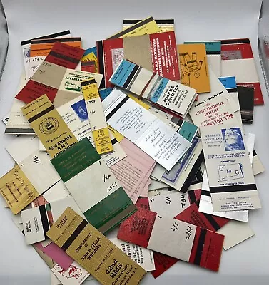 Vintage 1950’s - 1980’s Advertising Matchbook Covers Lot Of 200 • $59.99