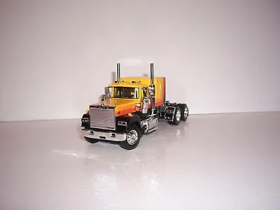 Dcp First Gear 1/64 Orange And Black Mack Super-liner With 60  Sleeper • $79.99