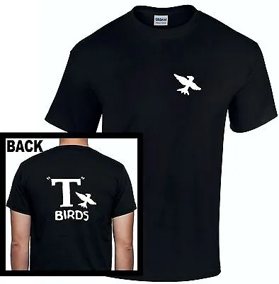 T Birds T-Shirt Grease John Travolta Top Bird Men Kids  Rydell High 80s Retro • £9.99