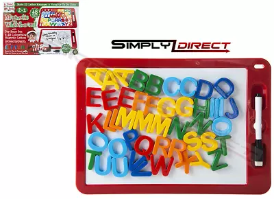 Elf Wipe On/wipe Off Magnetic Board With Magnetic Letters Xmas Fun For Kids • £9.99