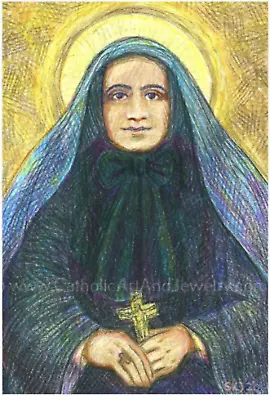 Saint Frances Xavier Cabrini Catholic Art Print • $22.95