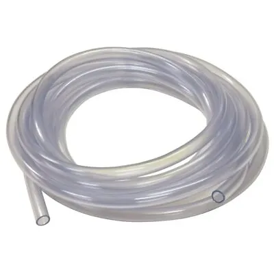 PVC-Clear Vinyl Tubing 1/4 ID 3/8 OD 20 Ft Clear Hose Plastic Tubing 19-55 PSI • $12.10