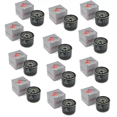 Set Of 12 Lawn Mower Oil Filters For Hustler 602581 Massey Ferguson 1205001 • $65.49