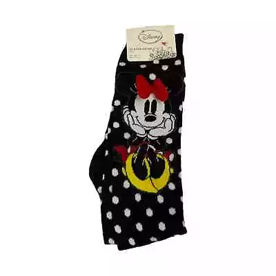 Minnie Mouse Disney 3D Knee Highs Fits Sizes 9-11 Socks 1 Pair NEW • $8.09