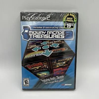 NEW SEALED Midway Arcade Treasures 3 PS2 2005 Factory Sealed Black Label RARE • $39.99