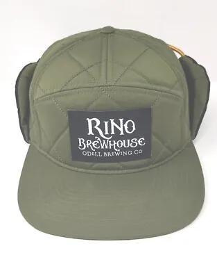 Odell Brewing Co Hat Elmer Fudd Cap Rino Brewhouse Colorado Beer Green • $48.99