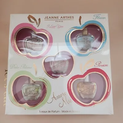 Jeanne Arthes Amore 5 X 7ml Edp Miniature Perfumes For Her  Gift Set  New • $48.99