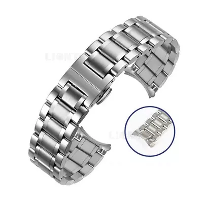 Stainless Steel Metal Watch Strap Belt Watch Band Bracelet 14/16/18/20/22/24mm • $7.59