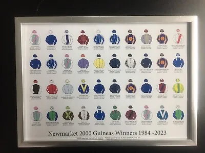 £6 • Buy Newmarket 2000 Guineas Winners 1984-2023.(Chaldean Winner)
