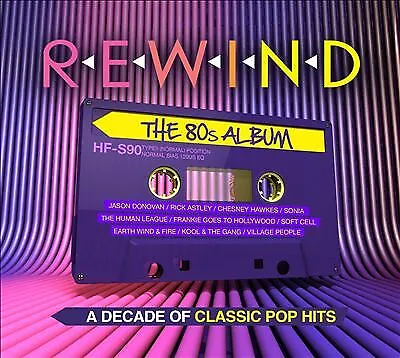 Various Artists : Rewind: The 80s Album CD 3 Discs (2014) FREE Shipping Save £s • £3
