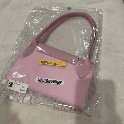 Longchamp Le Pliage Nylon Medium Bag Pink Rose Color! NWT • $165