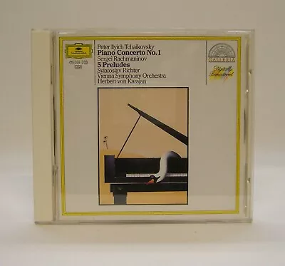$9 • Buy Tchaikovsky; Piano Concert No.1; Rachmaninov: 5 Preludes; Richter [CD] 1986 DG