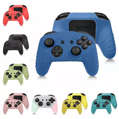 Silicon Gamepad Case Grips Cover Skin For Nintendo Switch PRO Controller AU • $21.74