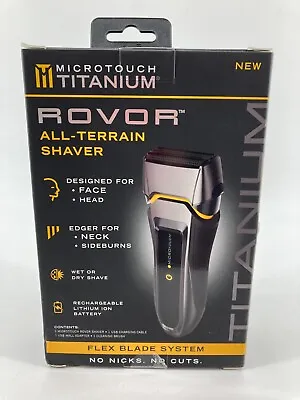 Microtouch Titanium Rovor All-Terrain Shaver For Face And Head New & SEALED • $20.89