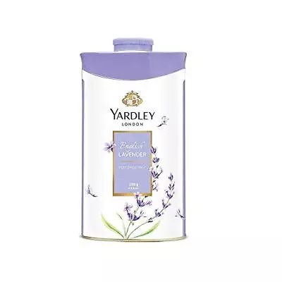 Yardley London English Lavender Perfumed Deodorizing Talc Talcum Powder 100gm • £8.99