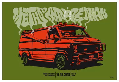 Scrojo Method Man Redman 2008 Poster Belly Up Aspen Colorado Method_0810 • $29.99