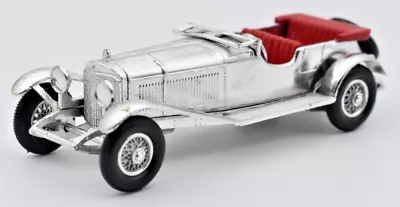 Matchbox Models Of Yesteryear Y10 Mercedes Benz 36 Chrome Plated Giftware Lesney • $12.90