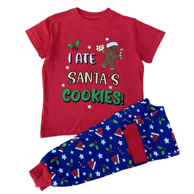 £7.95 • Buy Girls Boys I Ate Santa's Cookies Christmas Pyjamas Xmas Eve Box Age 2 - 11 Years