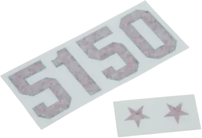 Official 5150 Red Holographic Prism Guitar Decal Sticker Set EVH Eddie Van Halen • $14.78