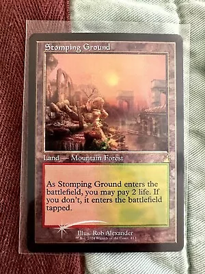 Stomping Ground - Retro Foil - Ravnica Remastered - MTG Magic - NM • $30