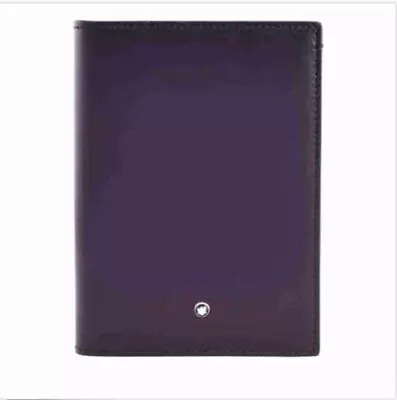 Last One Sold Out In Stores-Rare Montblanc Meisterstuck Dk Purple Passport Holdr • $249