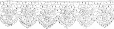 Simplicity 38mm Venice Lace Trim White - Per Metre • £4.89