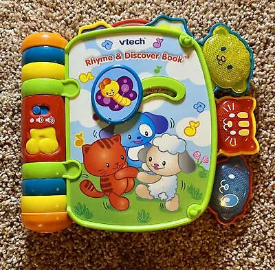 $4.99 • Buy VTech Rhyme And Discover Book - Electronic Book, Fun & Education - Animals Sound