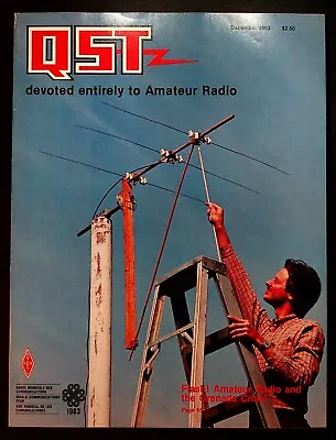 VINTAGE QST Magazine December 1983 Grenada Invasion TU-300 ARRL HAM Radio • $14.99