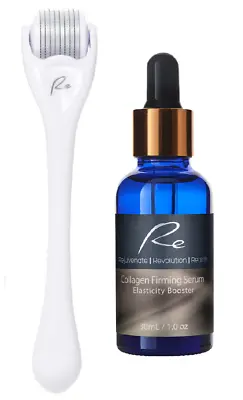 $59.95 • Buy Re Facial Derma Roller 540 Needles + Collagen Firming Serum 30mL