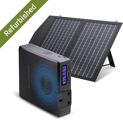£189.99 • Buy ALLPOWERS 200W Power Station Portable Backup Battery And 60W Solar Panel Camping