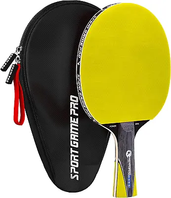 $73.67 • Buy 5 Star Table Tennis Bat + Table Tennis Raket Case For Free | Ping Pong Paddles W