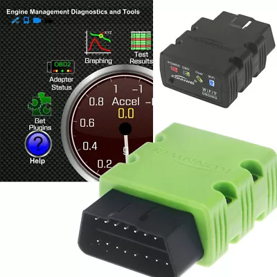 Wireless OBD2 OBD-II Diagnostic Scanner Code Reader For Android/Mac/iPhone/Win10 • $18.99