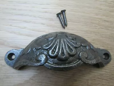 £4.99 • Buy Cast Iron Chest Drawer Wardrobe Kitchen Cupboard Cabinet Door Handles & Knobs