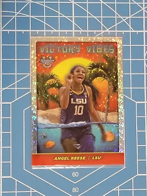 2023-24 Angel Reese Bowman Best Uni Victory Vibes Speckle Parallel #VV-11 • $25