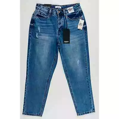 New Women's Kensie Retro High Rise Blue Jeans Size 4/27 • $17.99