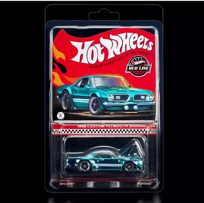 2024 Hot Wheels RLC ‘68 Custom Plymouth Barracuda Exclusive - Pre-order/Shipped • $46.77