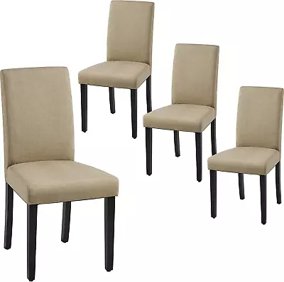 Dining Chair Fabric Parson Chair Modern Stylish Upholstered Kitchen Living Room  • $202.91