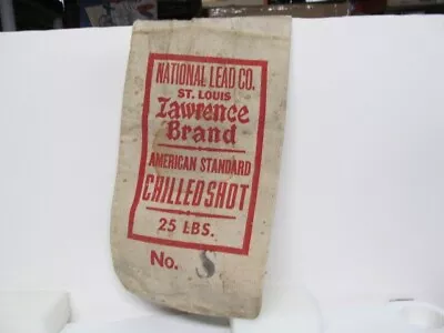 Vintage - Empty Canvas #8 Chilled Shot Bag - National Lead Co. St. Louis • $7.99