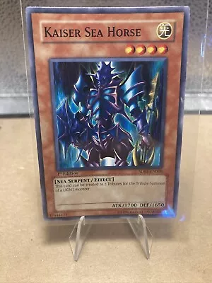 Yugioh - Kaiser Sea Horse *1st Edition COMMON SDRL-EN008  - NM/LP • $8.88