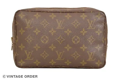 £185.92 • Buy Louis Vuitton Monogram Trousse Toilette 23 Cosmetic Bag M47524 - YI00178