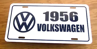 1956  Volkswagen License Plate Car Tag 56 VW  Beetle Bug Bus Type 2 • $19.85