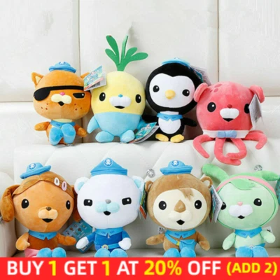 £7.13 • Buy Cute Octonauts Series Animated Character Dolls Plush Toys Kids Birthday Gifts UK