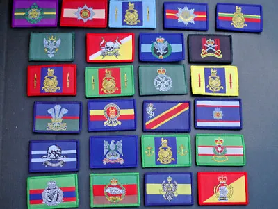 BRITISH ARMY - Morale - Vel-cro Patches - 85 Different To Choose From • £2.50